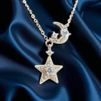 Close up of Celestial Whispers Necklace