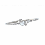 Close up of Twin Hearts Kada