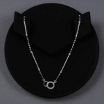 Eternal Duo Mangalsutra in black background