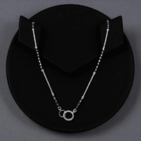 Eternal Duo Mangalsutra in black background