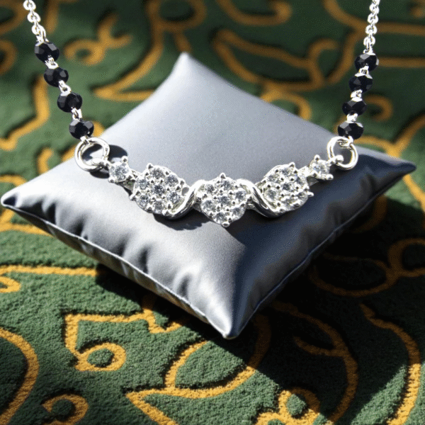 Close up of Trinity Sparkle Mangalsutra