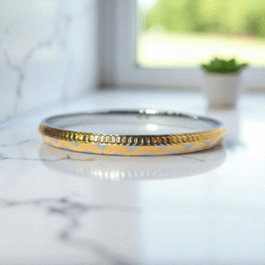 Home 53 WaveLink Heritage Kada – Dual Tone Swirl Design