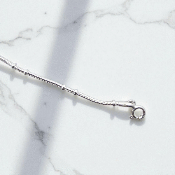 Close up of Elegant Bamboo Beads Anklets