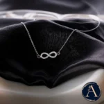 Classic Infinity Necklace – 925 Silver