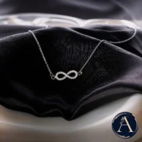 Classic Infinity Necklace – 925 Silver
