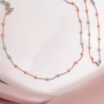 Hero image of Dual Tone Dotted Harmony Anklets