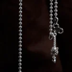 Close up of Beaded Charm Anklets