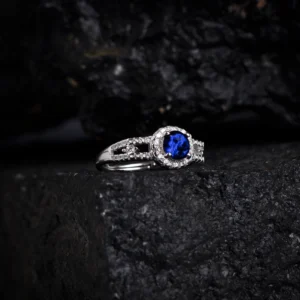 Home 51 Sapphire Elegance Ring – 925 Silver