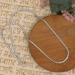 Full length view with locking system display of Oxidized Box Link Chain 925 Silver
